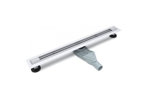 Душевой лоток Esbano Slim 80 хром матовый