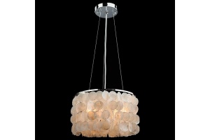 Подвесная люстра Eurosvet Sandra 60005/3 хром/перламутр - 2