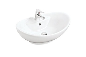 Раковина накладная Gural Vit Top 60х40 белая