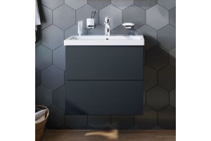 Мебель для ванной AM.PM Gem 60 графит матовый, подвесная - 3