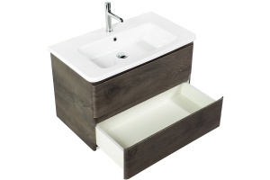 Тумба под раковину BelBagno 80 темное дерево - 3