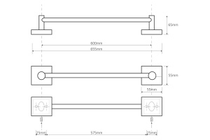 Полотенцедержатель Bemeta Beta (132104042) - 2