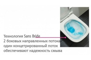 Унитаз подвесной Jacob Delafon Elite EDX114RU-00 безободковый - 3