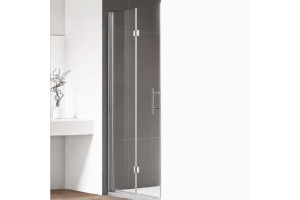 Душевая дверь Cezares Eco 80 хром стекло прозрачное