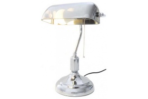Настольная лампа декоративная LUMINA DECO Banker LDT 305 CHR - 2