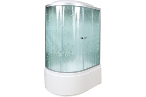 Душевая кабина DETO L920R с высоким поддоном, с сиденьем