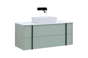 Тумба под раковину Allen Brau Reality 120 светло - зеленый матовый