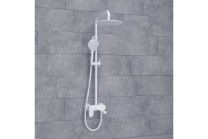 Душевая система WasserKraft 24.8 белый матовый - 2