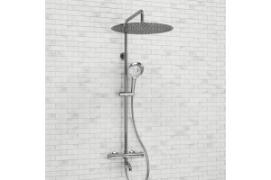 Душевая система WasserKraft 40 с термостатом хром - 2