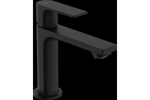 Смеситель для раковины Hansgrohe Rebris E черный матовый