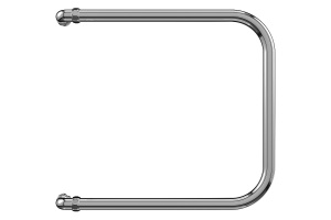 Водяной полотенцесушитель Terminus П-образный 500х500 Хром