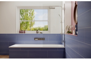 Шторка на ванну Ambassador Bath Screens 16041101 70х140, профиль хром - 3