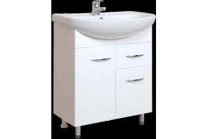 Тумба под раковину Onika Стелла 65 белый (106503)