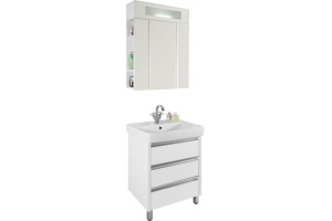 Мебель для ванной Vod-Ok Бридж 60 белая