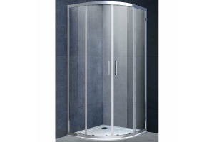 Душевой уголок Vincea Alpha 80х80 хром стекло прозрачное