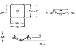 Рукомойник Jacob Delafon Vox E2661-0 белый - 3