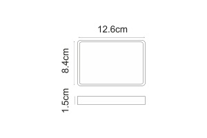 Мыльница WasserKRAFT Fulda белый - 2