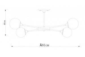 Потолочная люстра Arte Lamp Marco A2703PL-12SG - 2