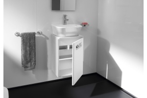 Тумба для комплекта Roca Gap 45, белая матовая - 2