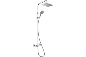 Душевая стойка Hansgrohe Vernis Shape Showerpipe 230 1jet EcoSmart хром