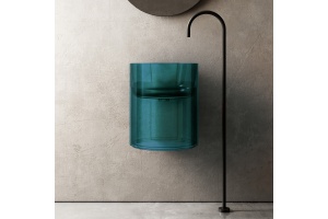 Раковина подвесная Abber Kristall 42 бирюзовый