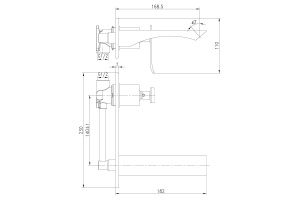 Смеситель для раковины Lemark Contest (LM5826CW) - 2