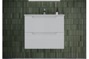 Тумба под раковину подвесная Sancos Norma 2.0 60 белая глянцевая - 2