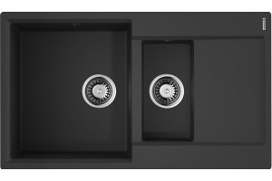 Мойка кухонная Omoikiri Daisen 86-2 черная
