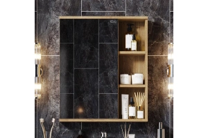 Зеркало-шкаф Onika Легран 50 дуб галифакс (205022) - 2