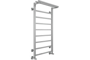 Водяной полотенцесушитель Terminus Контур П9 500х1000 с полкой Хром - 2