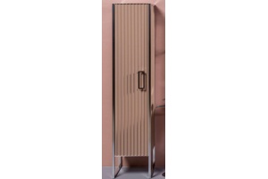 Шкаф-пенал Armadi Art Monaco L бежевый - хром