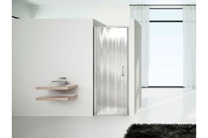 Душевая дверь в нишу Vincea Orta VPP-1O700CH-L 70 см, хром, стекло шиншилла, L - 2