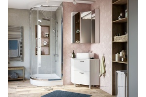 Мебель для ванной STWORKI Лунд 60 белая - 3