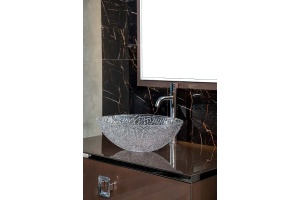 Столешница под раковину Armadi Art Lucido 100 розовый - 3