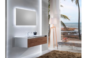 Зеркало в ванную Sanvit Кубэ 120 см (zkube120) - 2