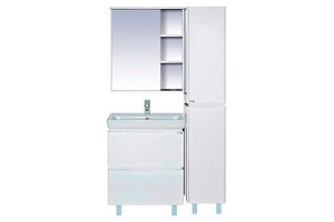 Зеркало-шкаф Misty Венера 70 белый L - 3