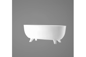 Акриловая ванна BelBagno BB42-1700 perl - 3