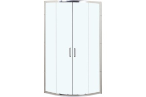 Душевой уголок BelBagno Uno 95 стекло прозрачное (UNO-195-R-2-95-C-Cr) - 3