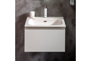 Мебель для ванной Armadi Art Vallessi 60 белый глянец - 2