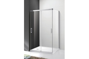 Душевой уголок Cezares Tandem Soft AH-2-120/100-P-Cr-R стекло punto - 3