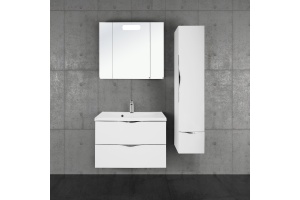 Шкаф-пенал Vod-Ok Марко 30 R, 1 дверь, 1 ящик, белый - 2