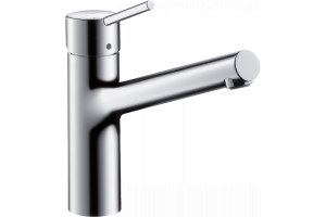Кухонный смеситель Hansgrohe Talis M52 однорычажный, 170, Eco, 1jet, хром 32857000