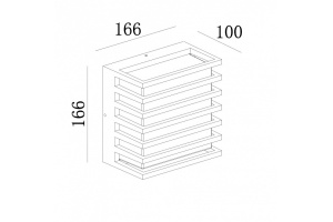 Уличный настенный светодиодный светильник Maytoni Downing Street O020WL-L10B4K - 2