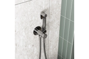 Гигиенический душ Wasserkraft со смесителем хром - 3