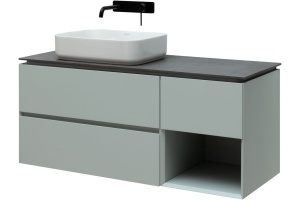 Тумба под раковину Allen Brau Infinity 120 L светло - зеленый матовый