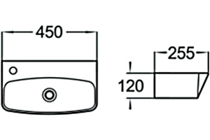 Рукомойник SantiLine SL-2003 - 2