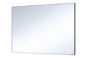 MARS -120 Зеркало в черном матовом профиле