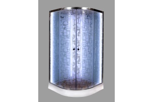 Душевая кабина Deto ЕМ1580N LED - 2