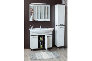 Тумба с раковиной Sanflor Толедо 105 венге, северное дерево светлое - 3