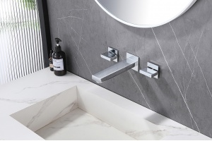 Смеситель для раковины встраиваемый Abber Daheim хром - 2